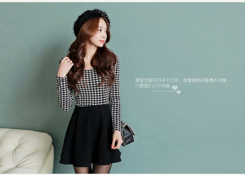 Dress DS3627 Black