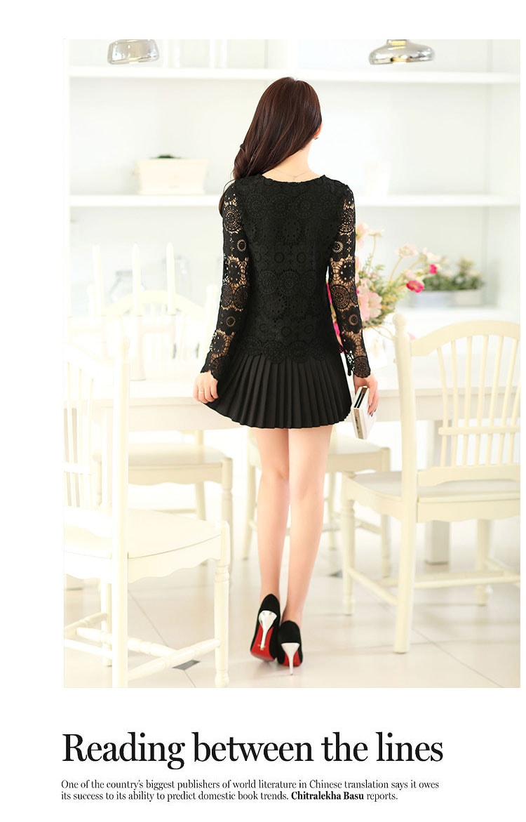 Mini Dress DS3643 Black