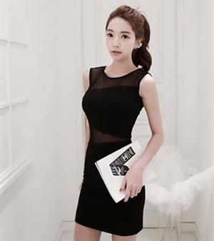 Party Dress DS3649 Black