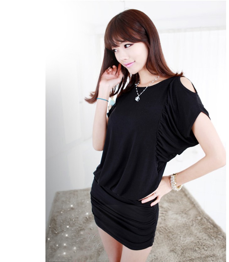 Dress DS3658 Black