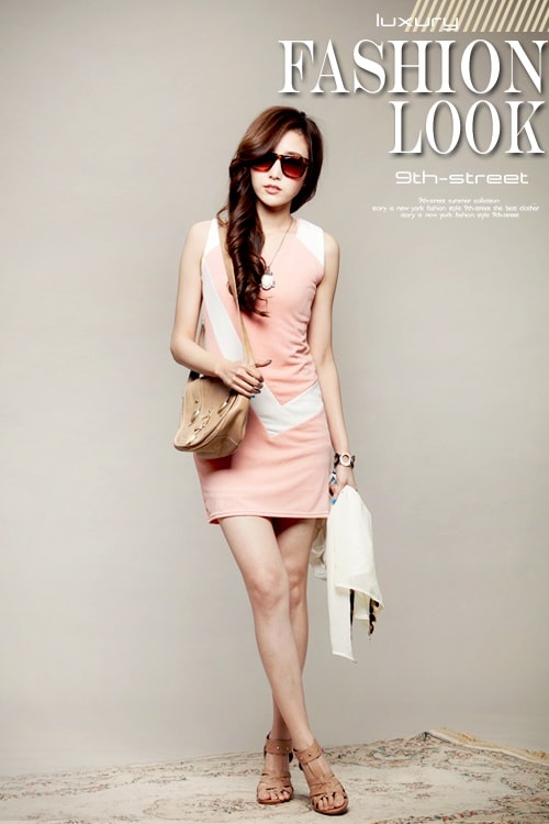 Dress DS3663 Pink