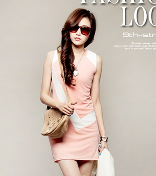 Dress DS3663 Pink