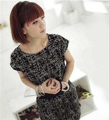 Dress DS3664 Black