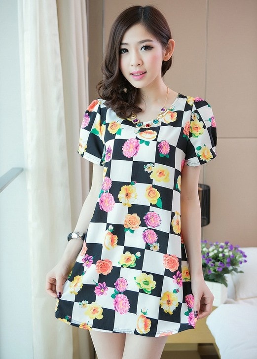 Dress DS3669 Black