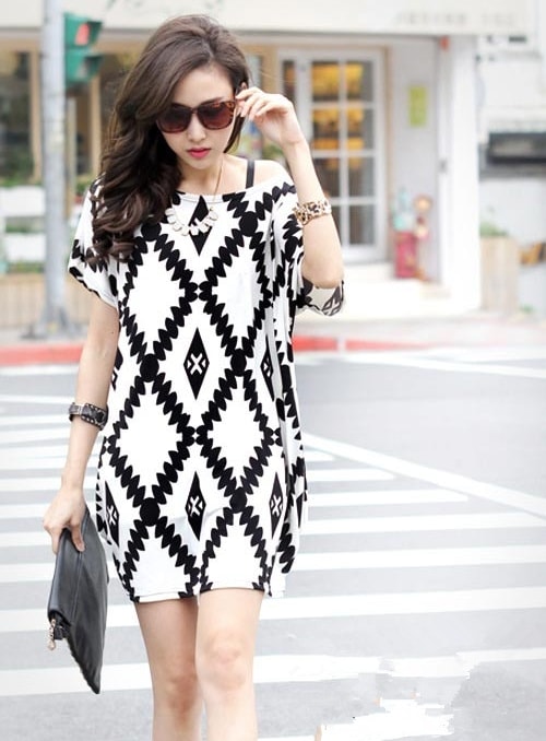 Dress DS3681 White