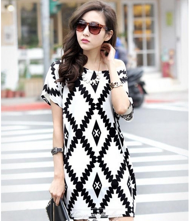 Dress DS3681 White