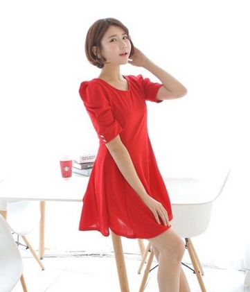 Dress DS3688 Red