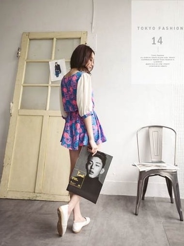 Dress DS3689 Blue