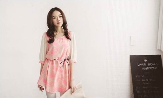 Dress DS3690 Pink