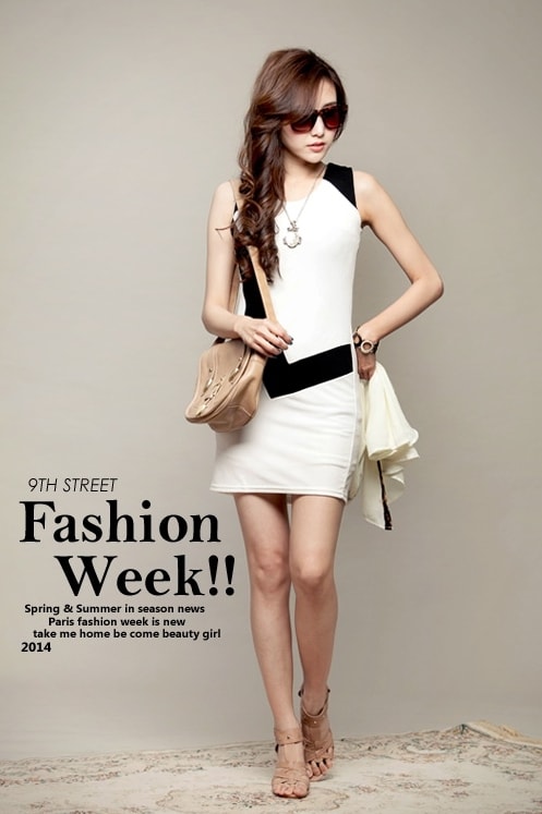 Dress DS3694 White