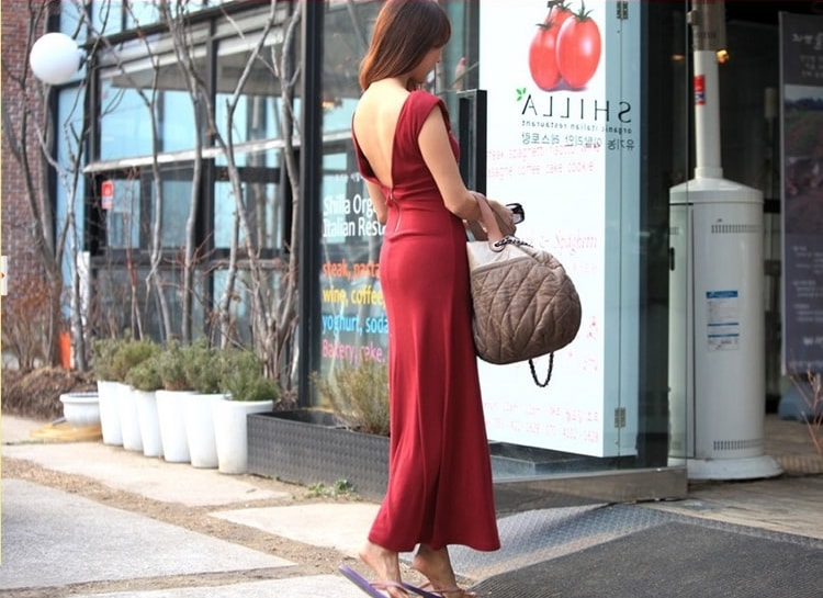 Long Dress DS3697 Red