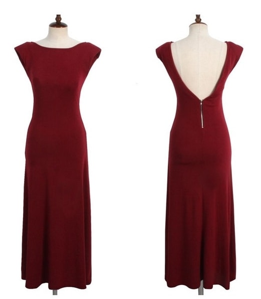 Long Dress DS3697 Red