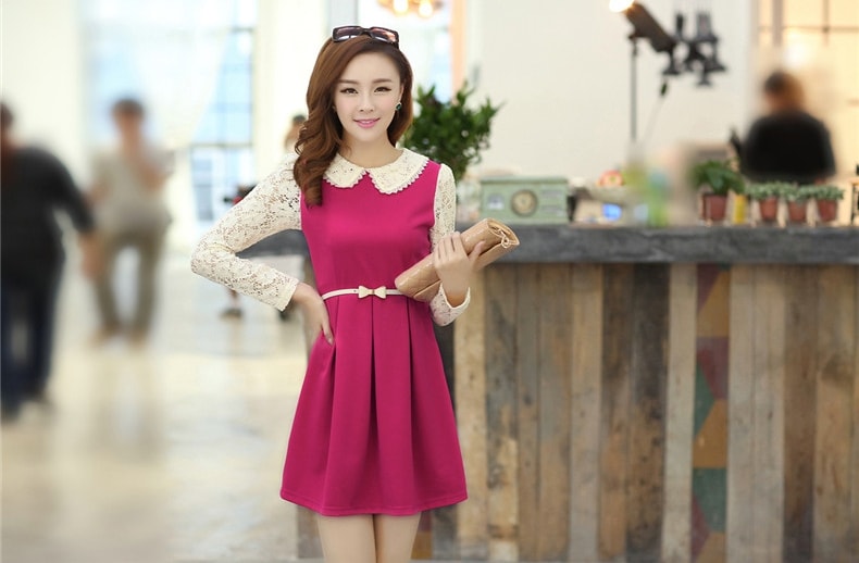 Dress DS3699 Rose Red