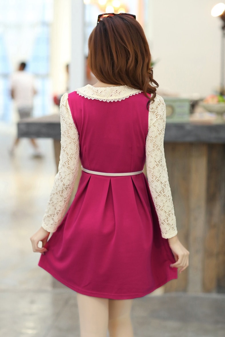 Dress DS3699 Rose Red