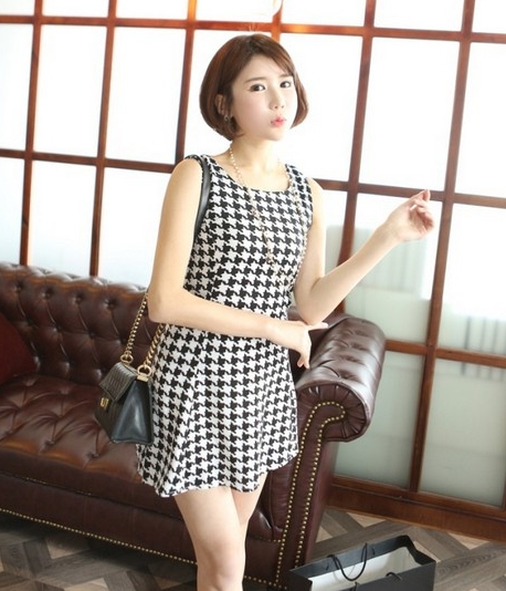 Dress DS3701 Black