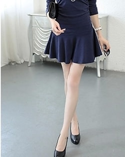 Slim fit Dress DS3749 Blue