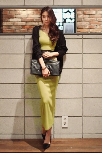 Long Dress DS3750 Pale Green