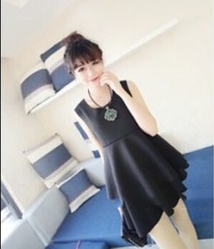 Dress DS3766 Black