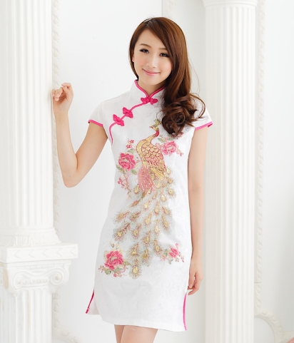 Cheongsam Dress DS3804 Pink