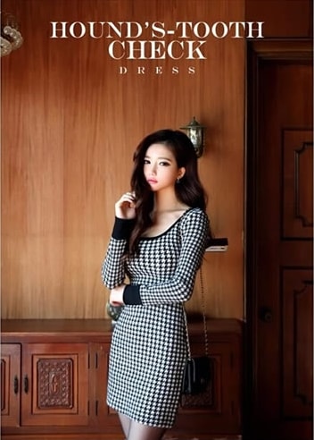 Dress DS3836 Black