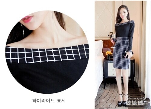 Elegant Dress DS3875 Black