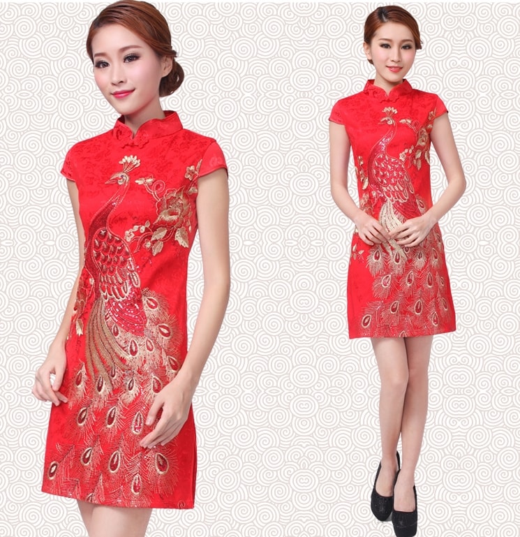 Cheongsam Dress DS3897 Red