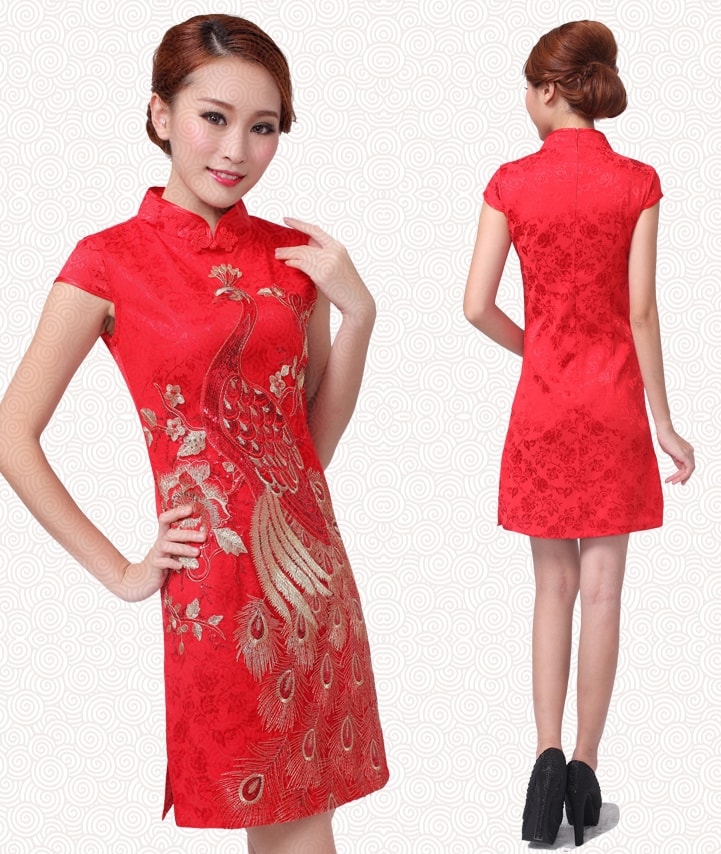 Cheongsam Dress DS3897 Red