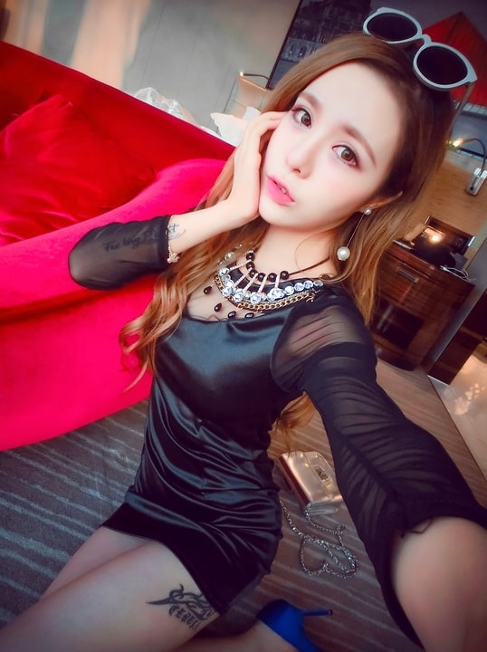 Mini Dress DS3930 Black