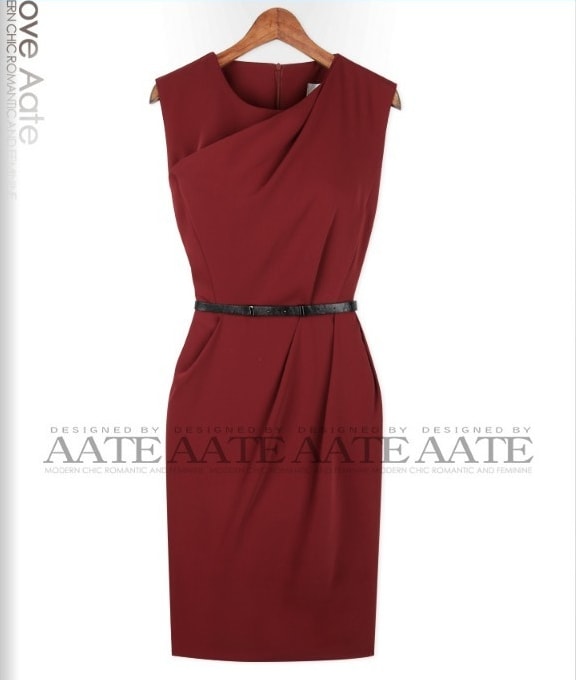 Dress DS3931 Red