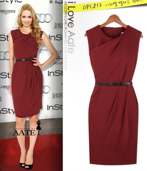 Dress DS3931 Red