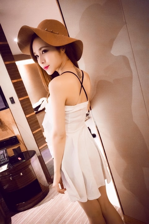 Dress DS3936 White