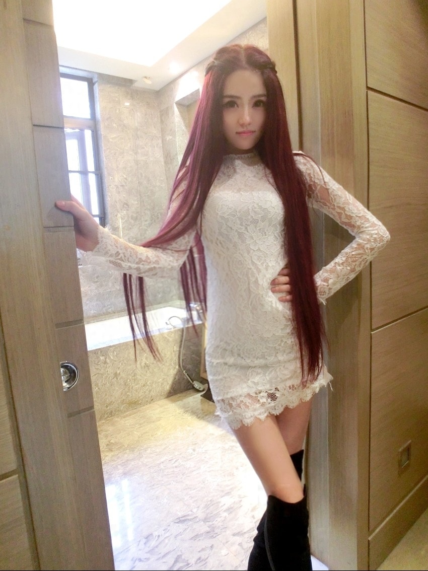 Lace Dress DS3939 White