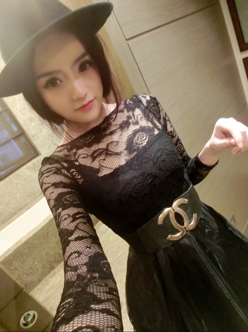 Lace Dress DS3952 Black