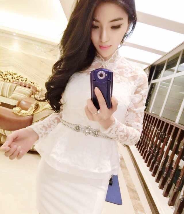 Organza Dress DS3960 White