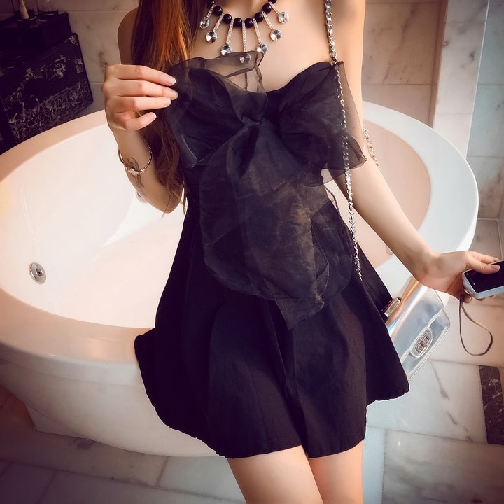 Sexy Mini Dress DS3974 Black