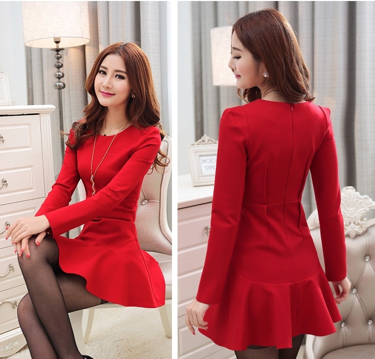 Elegant Dress DS3990 Red