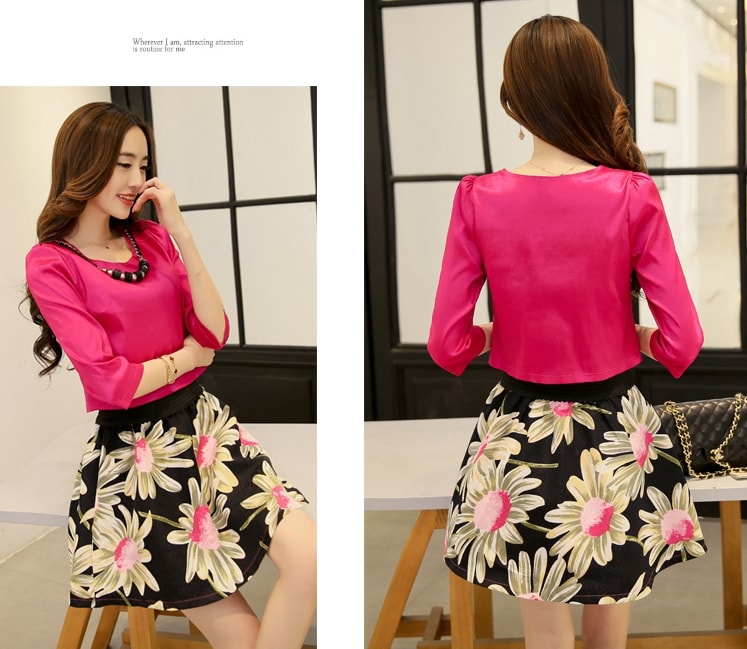 Dress Korea DS4060 Pink