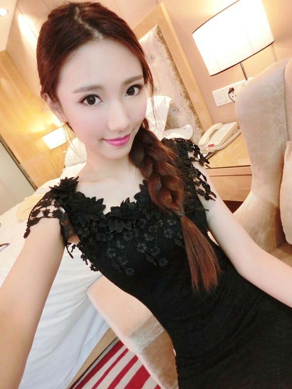 Lace Dress DS4074 Black