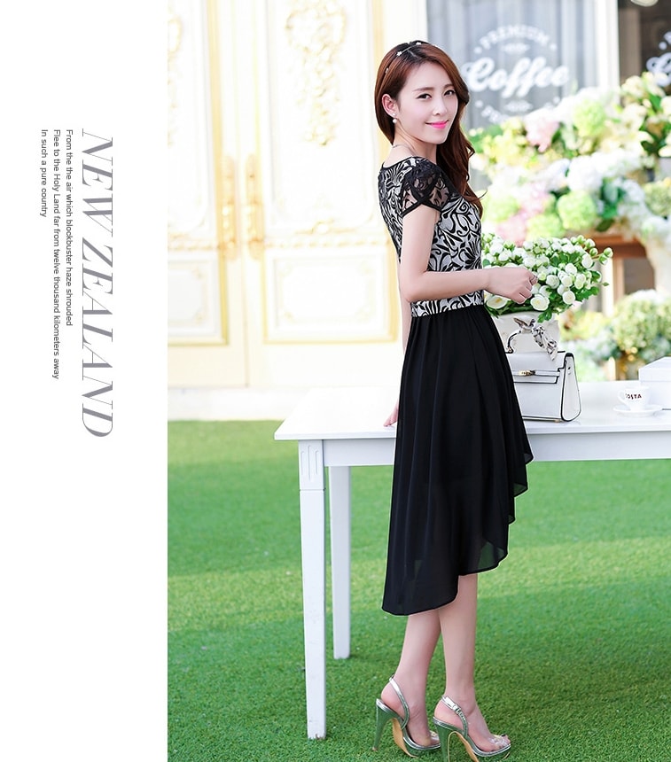 Dovetail Dress DS4093 Black