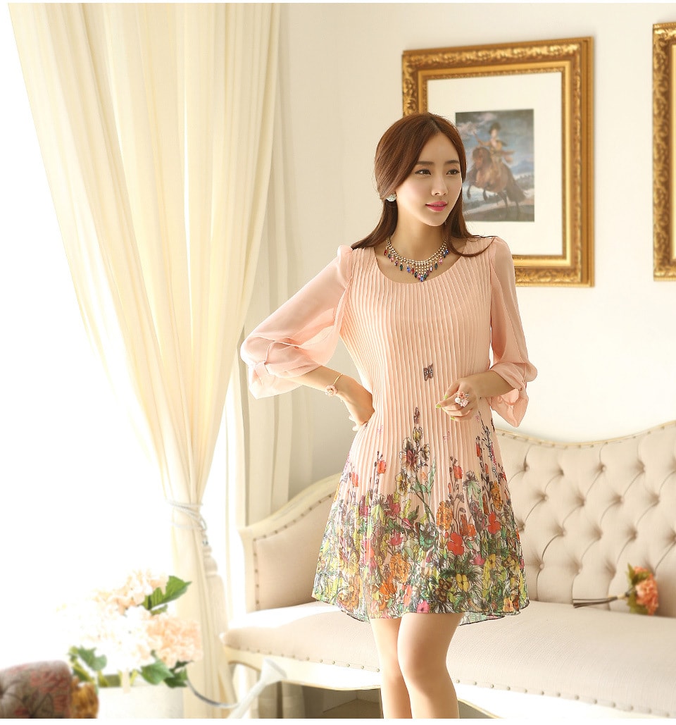 Premium Dress Import DS4106 Pink