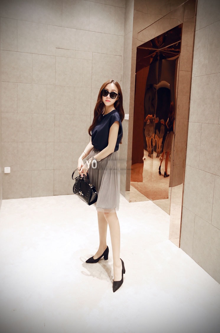 Premium Dress Import DS4112 Navy Blue