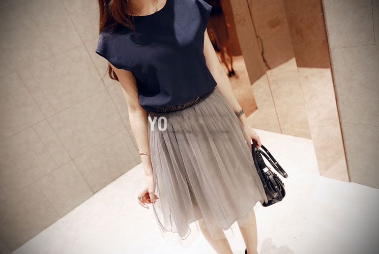 Premium Dress Import DS4112 Navy Blue