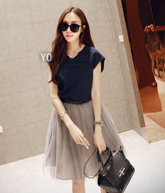 Premium Dress Import DS4112 Navy Blue