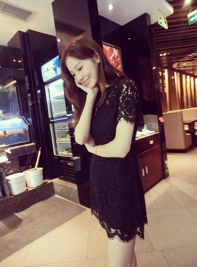 Original Korea Dress Import DS4116 Black