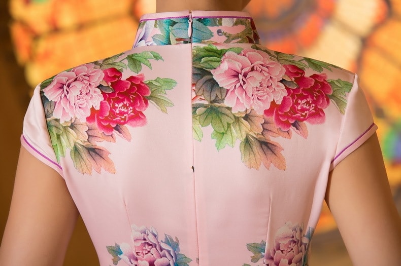 Vintage Cheongsam Import DS4156 Pink