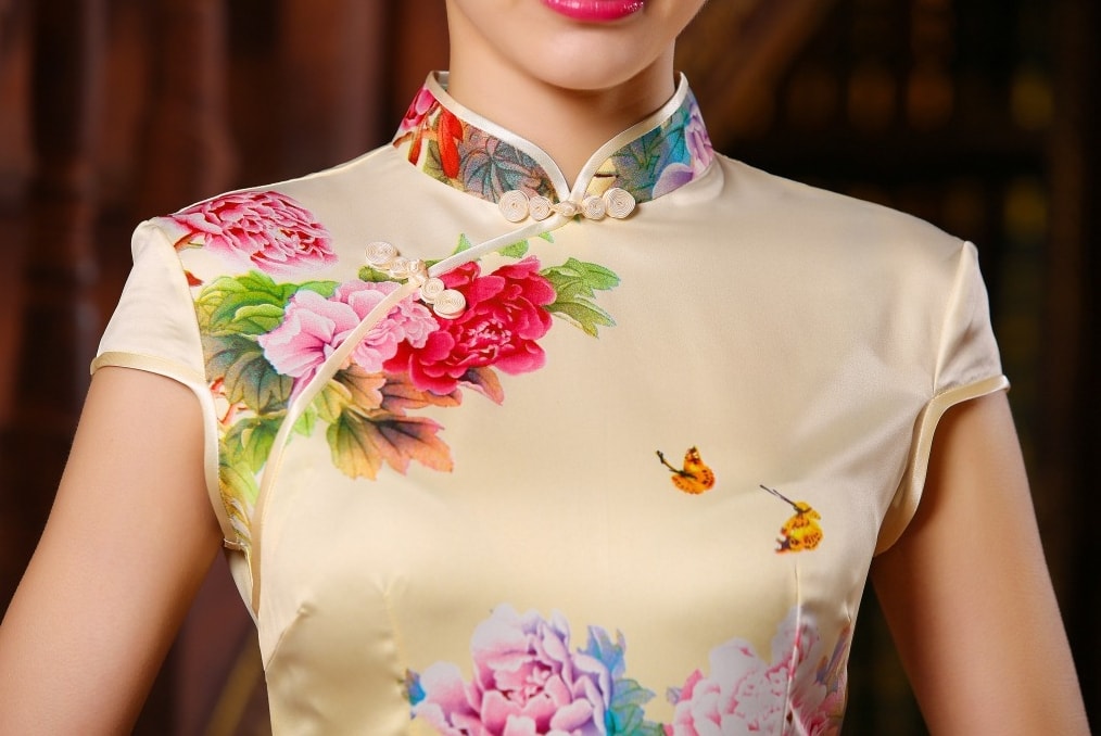 Vintage Cheongsam Import DS4158 Gold