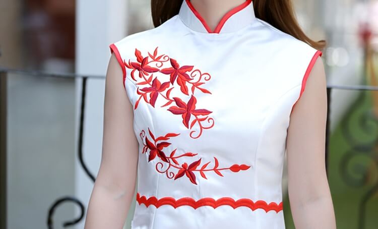 Premium Cheongsam Import DS4222 Red