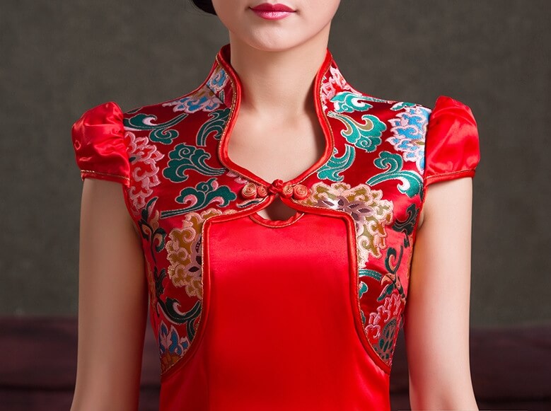 Modern Cheongsam Import DS4226 Red