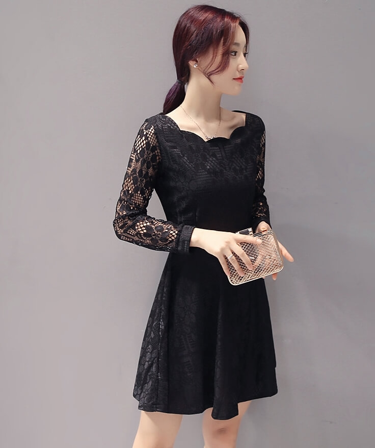 Premium Princess Dress Import DS4268 Black