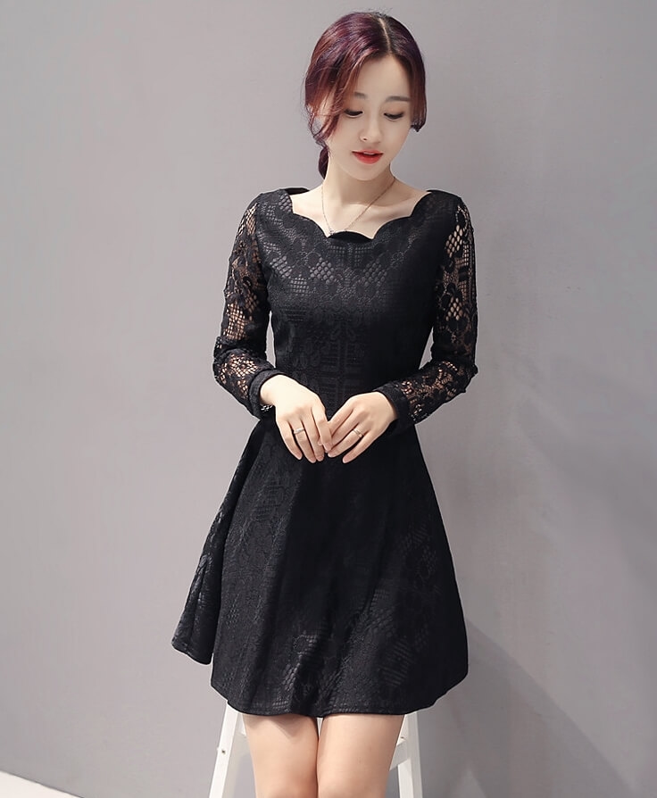 Premium Princess Dress Import DS4268 Black